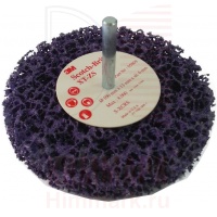 3M 05809 круг фиолетовый 100х13Mм шпиндель 6мм 3M 05809 круг фиолетовый 100х13Mм шпиндель 6мм