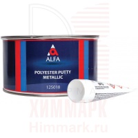 ALFA 125018 шпатлевка полиэфирная с алюминием Metallik ALFA 125018 шпатлевка полиэфирная с алюминием Metallik
