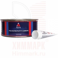 ALFA 127210 шпатлевка полиэфирная с углеволокном Carbon ALFA 127210 шпатлевка полиэфирная с углеволокном Carbon