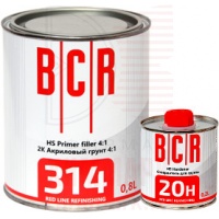 BCR 314 2К грунт HS 4:1 серый 0,8л+0,2л BCR 314 2К грунт HS 4:1 серый 0,8л+0,2л