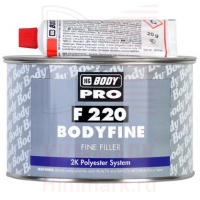 BODY 220 Fine шпатлевка доводочная белая BODY 220 Fine шпатлевка доводочная белая