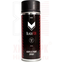 BlackFox 34025 краска черная матовая аэрозоль BlackFox 34025 краска черная матовая аэрозоль