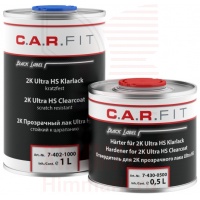C.A.R.FIT 7-402-1000 + 7-430-0500 2К прозрачный лак Ultra HS 1л + отвердитель C.A.R.FIT 7-402-1000 + 7-430-0500 2К прозрачный лак Ultra HS 1л + отвердитель