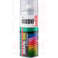 KUDO аэрозоль RAL 01021 универсальная эмаль рапсово-желтый KUDO аэрозоль RAL 01021 универсальная эмаль рапсово-желтый