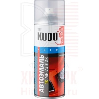 KUDO аэрозоль металлик универсальная алюминий 1025 KUDO аэрозоль металлик универсальная алюминий 1025