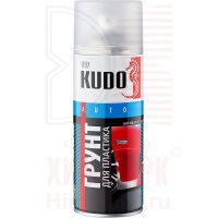 KUDO грунт для пластика адгезионный прозрачный аэрозоль KUDO грунт для пластика адгезионный прозрачный аэрозоль