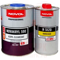 NOVOL Novakryl 590 лак акриловый HS 2:1 NOVOL Novakryl 590 лак акриловый HS 2:1
