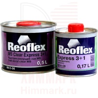 REOFLEX RX C-01 лак 2К акриловый 2+1 MS 1,0л+0,5л