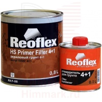 REOFLEX RX F-06 грунт-выравниватель 4+1 белый 0,8л+0,2л