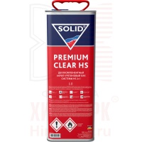 Solid 322.7500 2К лак PREMIUM CLEAR HS Solid 322.7500 2К лак PREMIUM CLEAR HS