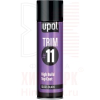 U-POL TRIM#11 эмаль черная полуматовая аэрозоль U-POL TRIM#11 эмаль черная полуматовая аэрозоль