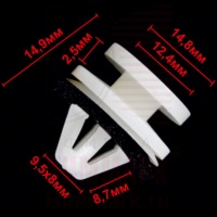 HOLEX 11195 клипса автомобильная (07130702516)MERCEDES