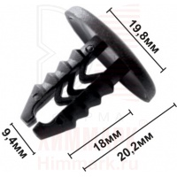 HOLEX 11284 клипса автомобильная FIAT