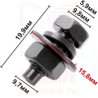 HOLEX 32063 клипса автомобильная NISSAN