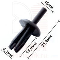 HOLEX 10144 клипса автомобильная (387843S) FORD